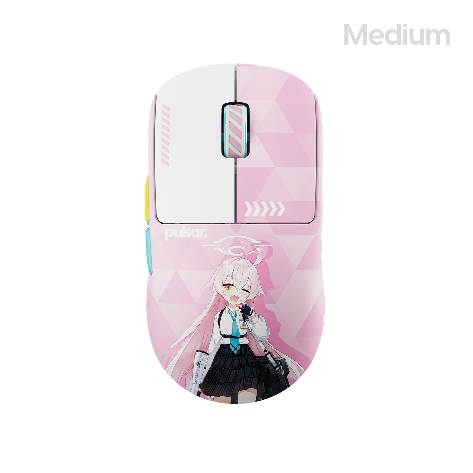Pulsar X2 CrazyLight ブルアカコラボ シロコ 美品 完品 BlueArchive Hoshino Edition] X2 CrazyLight Medium Gaming Mouse