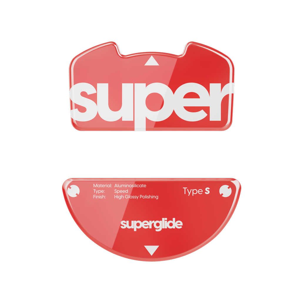 Superglide - Piedini per mouse/pattini più veloci e lisci, realizzati con vetro ultra resistente e impeccabile, suola super veloce liscia e resistente, per mouse da gioco Pulsar X2 e X2 Mini, colore Superglide - Piedini per mouse/pattini più veloci e lisci, realizzati con vetro ultra resistente e impeccabile, suola super veloce liscia e resistente, per mouse da gioco Pulsar X2 e X2 Mini, colore