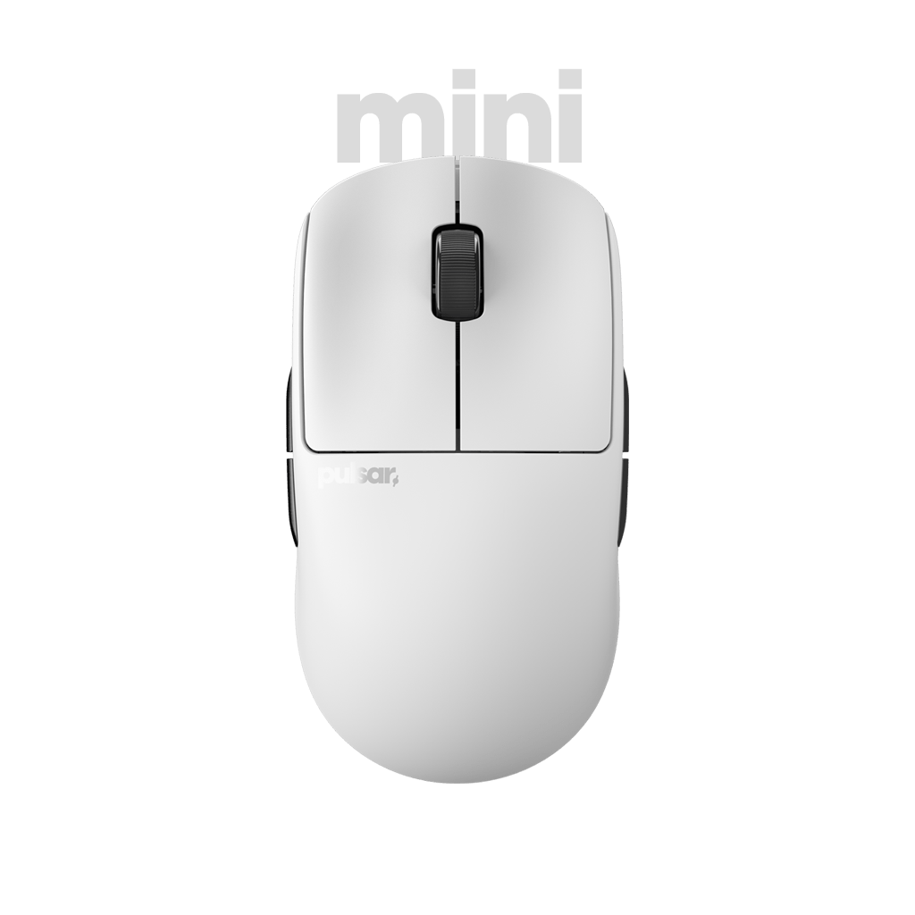 Pulsar X2 Mini Wireless Gaming Mouse - White - us.MaxGaming.com