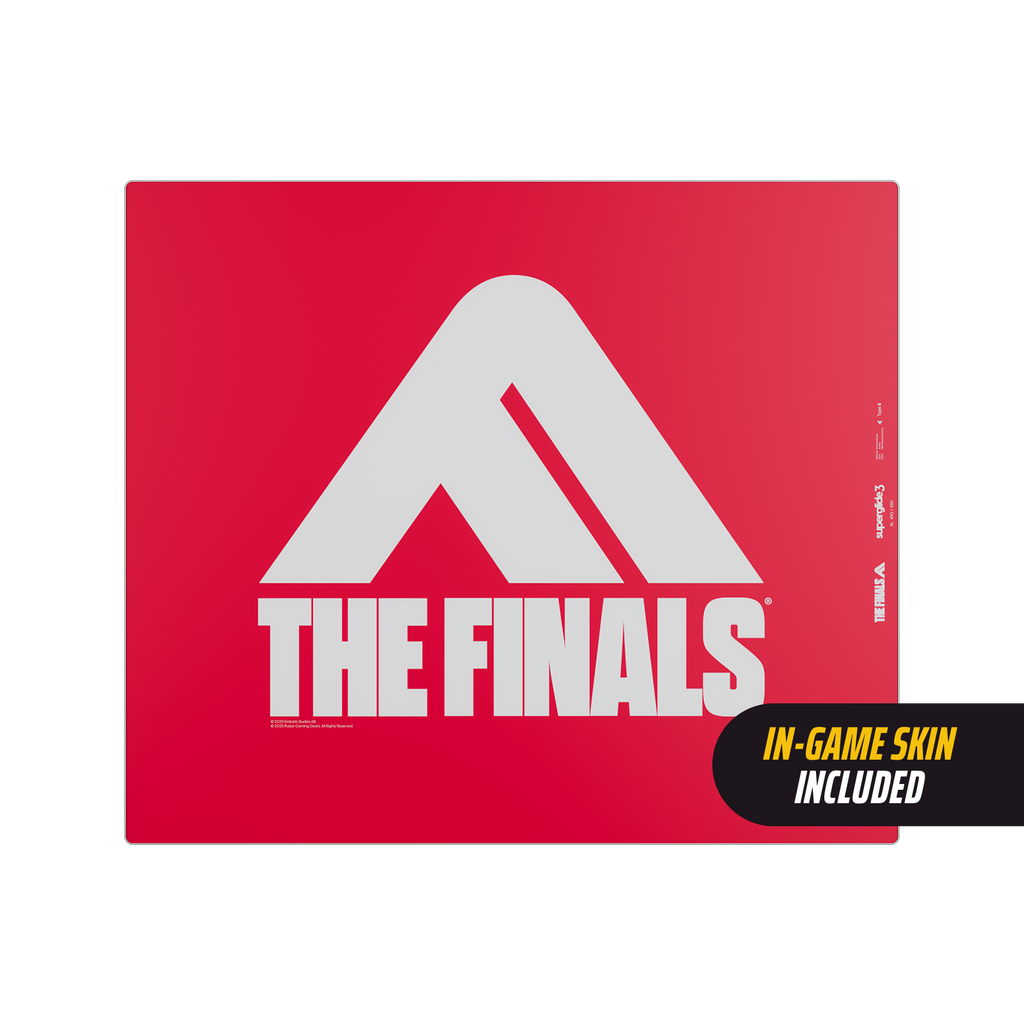 [THE FINALS EDITION] Superglide3 Glass Mousepad