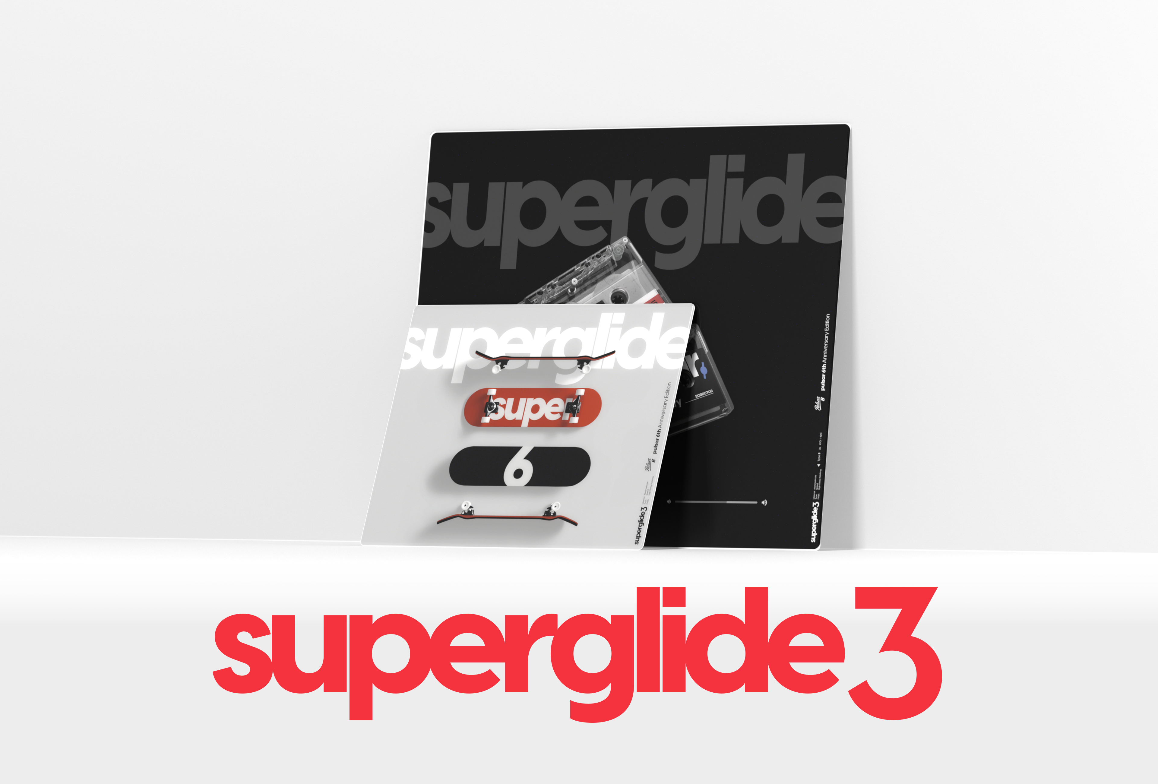6th Anniversary] Superglide3 Glass Mousepad - Type S – Pulsar