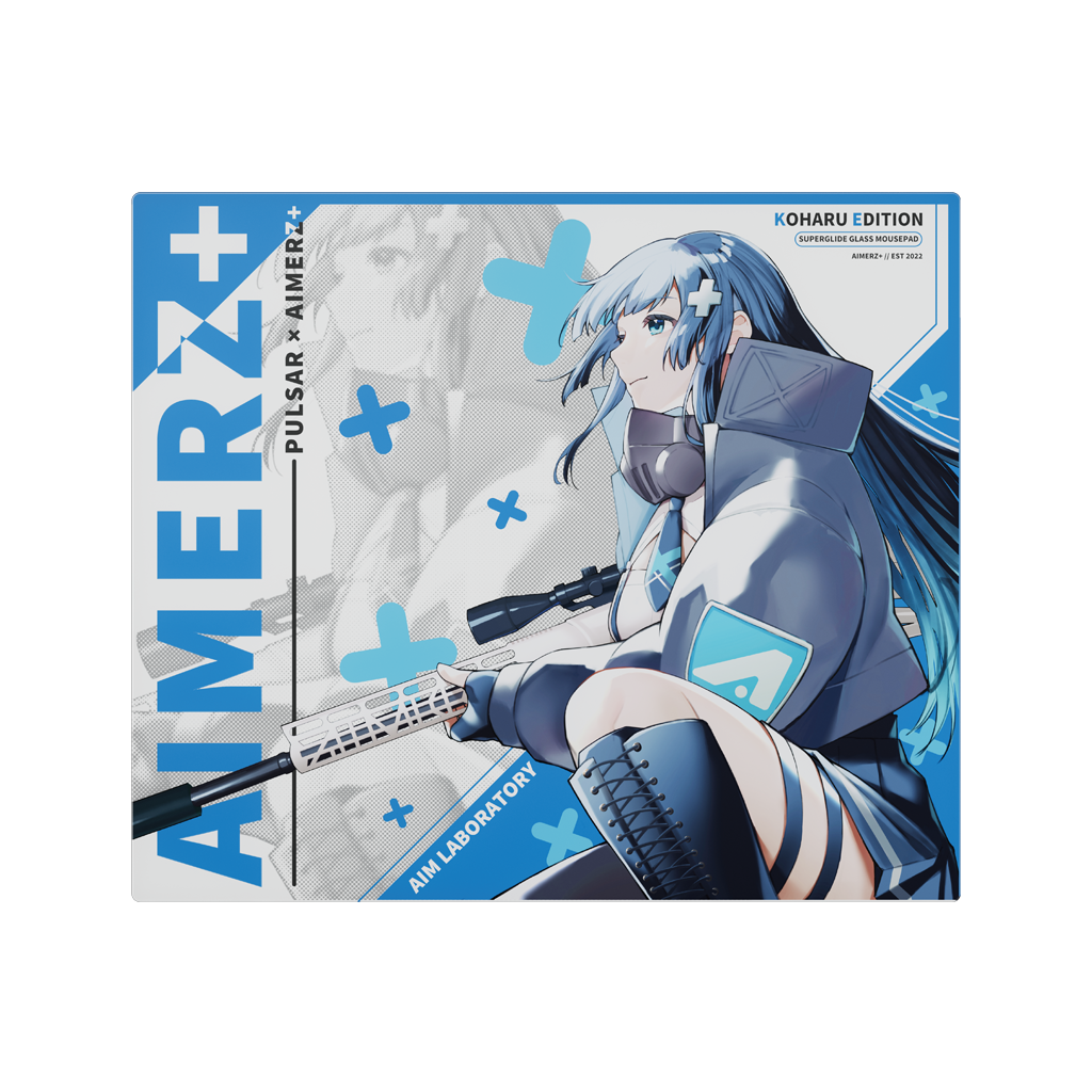 [Aimerz Koharu Edition] Superglide Glass Mousepad v2 XL