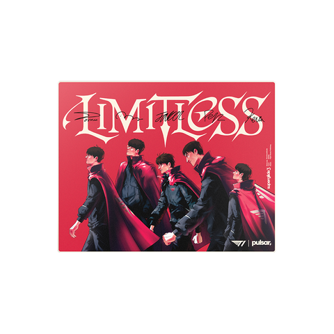 Superglide3 Glass Mouse Pad T1 Edition LIMITLESS