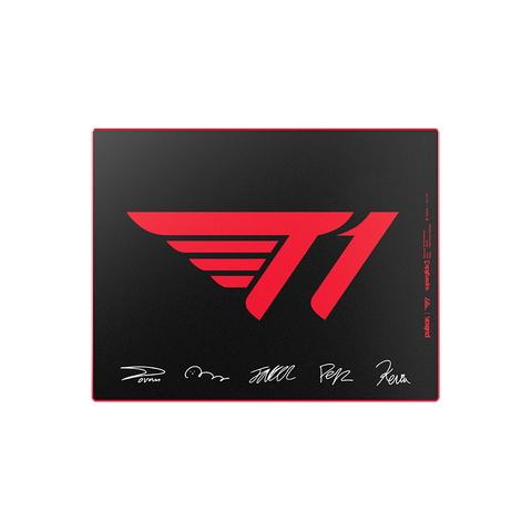 Superglide3 Glass Mouse Pad T1 Edition Signature RED