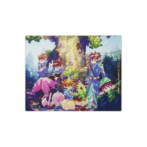 Superglide3 Glass Mouse Pad T1 Edition Forest of Dreams