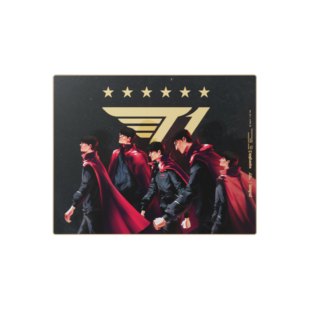 Superglide3 Glass Mouse Pad T1 Edition Gold Dynasty