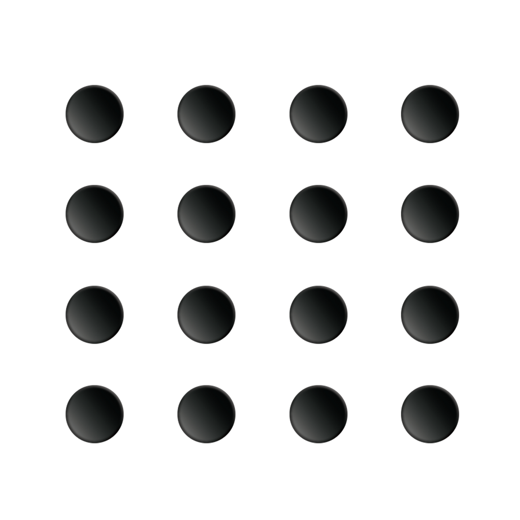 UHMW-PE 6.6mm Dot Skates