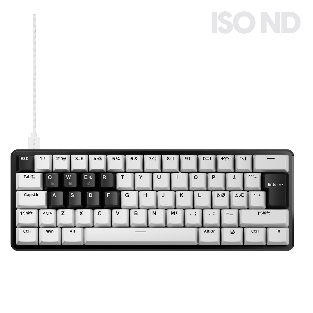[ISO ND] PCMK 3 HE 60 Mechanical Gaming Keyboard