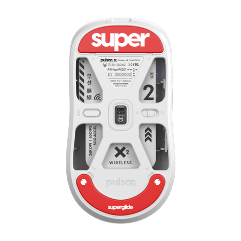 Superglide 2 for Pulsar X2V2 / X2H /X2A / X2 (Medium & Mini Superglide 2 for Pulsar X2V2 / X2H /X2A / X2 (Medium & Mini