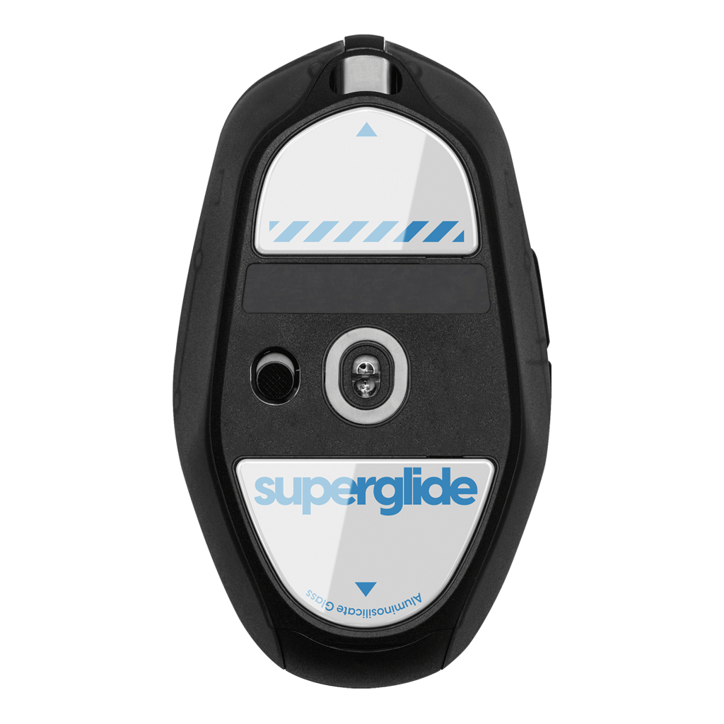 Pulsar Superglide Glass Mouse Skates for Logitech G303 Shroud Edition Gaming Mouse