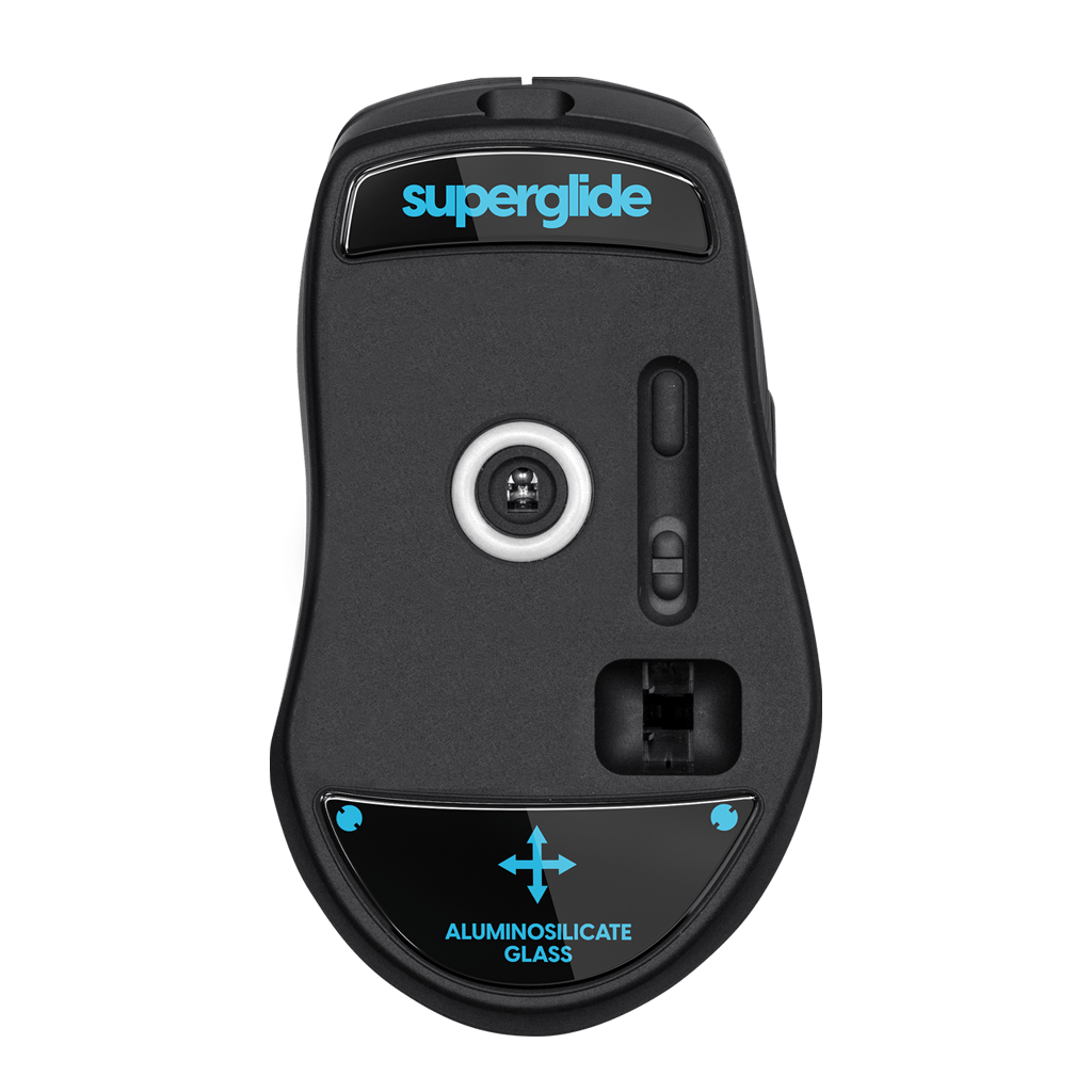 Pulsar Superglide Glass Mouse Skates for Roccat Kone Pro, Kone Pro Air Gaming Mouse