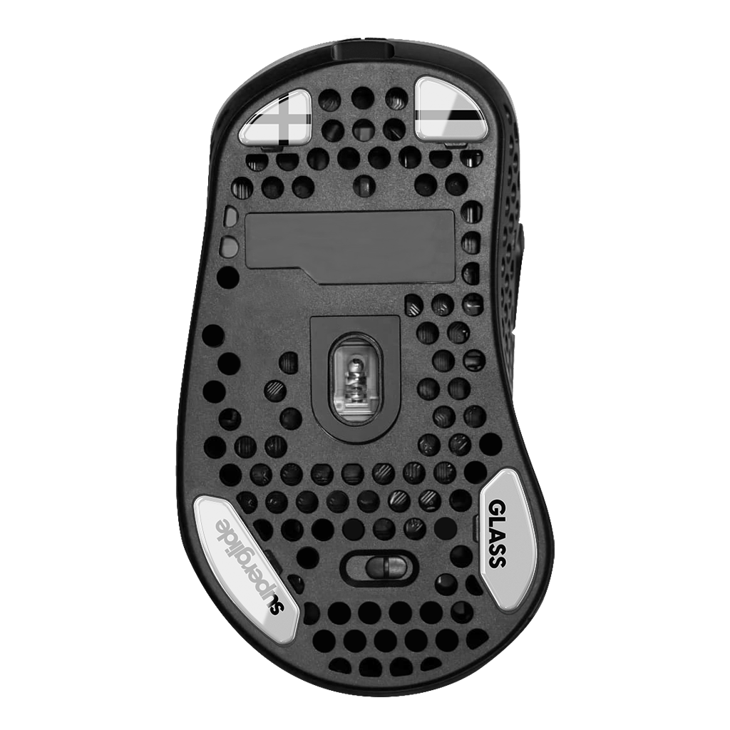 Superglide Glass mouse skates for Xtrfy M4 Wireless Gaming Mouse